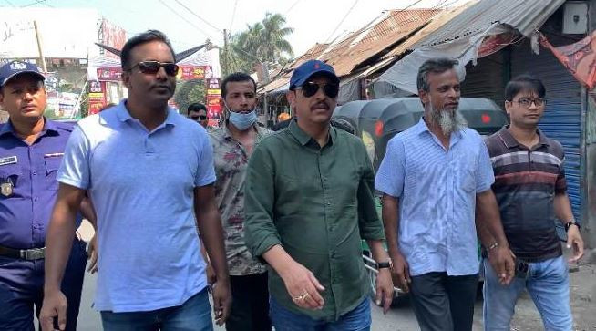হরতালের প্রতিবাদে সালথা-নগরকান্দায় বিক্ষোভ ও মোটর শোভাযাত্রা