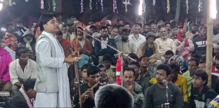 চরবিষ্ণুপুরে দুই দিন ব্যাপী বাউল গান অনুষ্ঠিত 