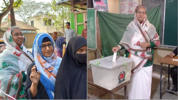 লাইনে দাঁড়িয়ে ভোট দিলেন শিক্ষামন্ত্রী