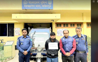 চরভদ্রাসন থেকে  চুরি যাওয়া ইজিবাইক ৬ ঘণ্টায় উদ্ধার,  আটক ১