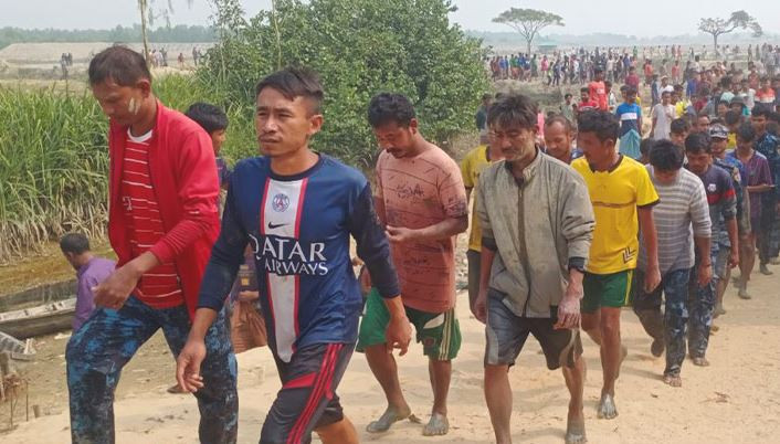 মিয়ানমারের আরও ৬৩ সীমান্তরক্ষীর  বাংলাদেশে আশ্রয়