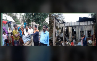 চরভদ্রাসনে অগ্নিকান্ডে  ১০ লক্ষাধিক টাকার ক্ষয়ক্ষতি হায়েছে