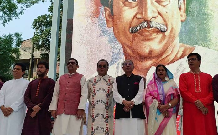 ফরিদপুরে একমঞ্চে মন্ত্রী-চার এমপি