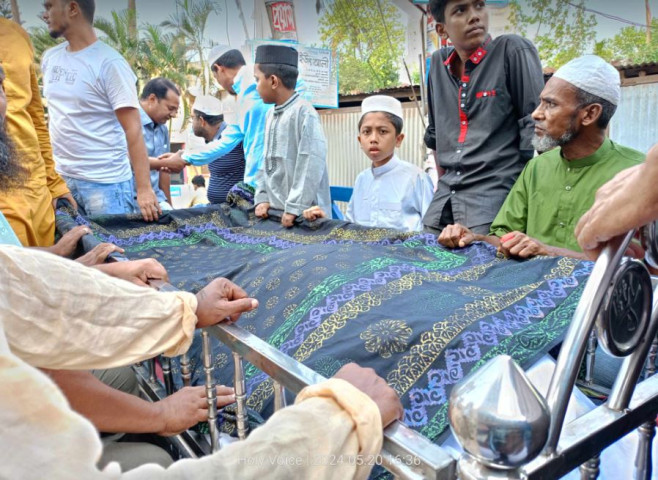 সদরপুর সরকারি কলেজের অধ্যক্ষের একমাত্র ছেলের ইন্তেকাল, দাফন সম্পন্ন