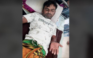 সদরপুরে রাসেল ভাইপারের কামড়ে মিঠু আহত 