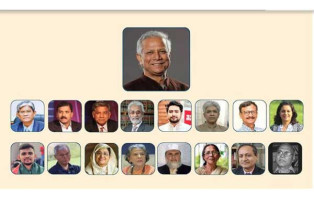 অন্তর্বর্তীকালীন সরকারের উপদেষ্টাদের দপ্তর বণ্টন