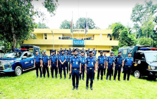 চরভদ্রাসন জুড়ে পুলিশ ও জনতা মিলে মোটরসাইকেল র‌্যালি