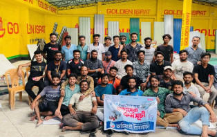 লক্ষীপুরে সদরপুর ছাত্র ও যুব সমাজের ত্রাণ বিতরণ সম্পন্ন