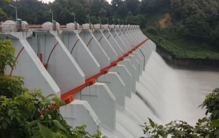 আবারও খুলে দেওয়া হলো কাপ্তাই বাঁধের ১৬টি জলকপাট