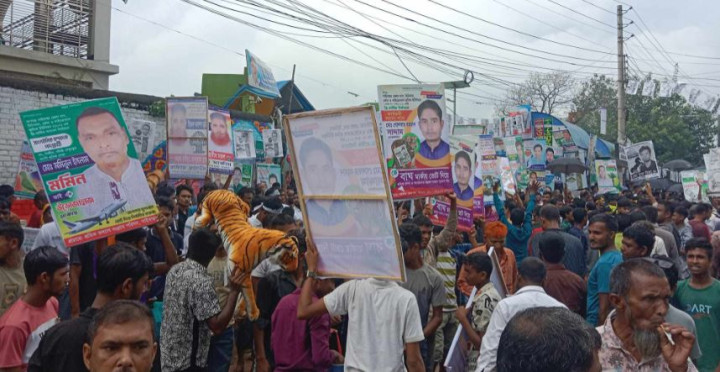 গাইবান্ধা জেলা মিনিবাস শ্রমিক ইউনিয়নের নির্বাচন অনুষ্ঠতি