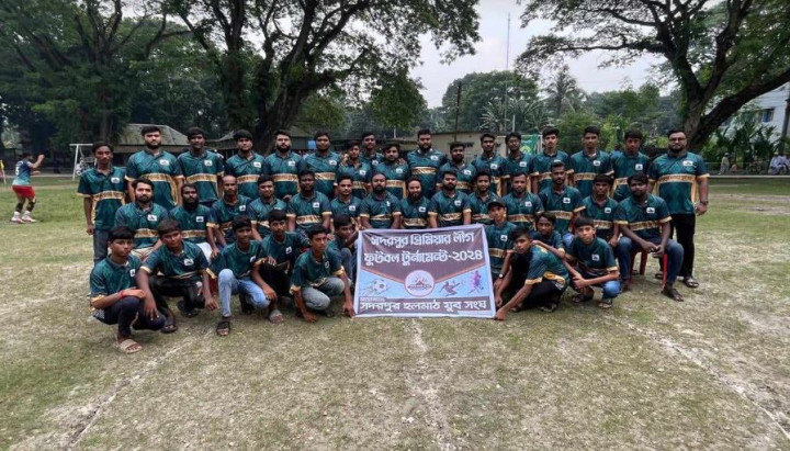 সদরপুরে অভিনব ফুটবল টুর্নামেন্টের আয়োজন 