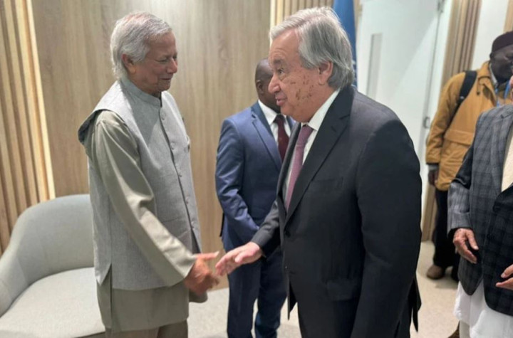 জলবায়ু সংকট মোকাবেলায় চাই নতুন এক বৈশ্বিক অর্থনৈতিক কাঠামো : প্রধান উপদেষ্টা