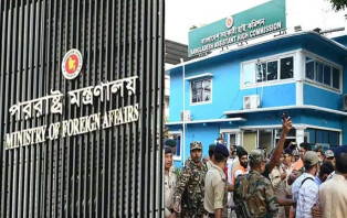 আগরতলায় হাইকমিশনে হামলায় বাংলাদেশের ক্ষুব্ধ প্রতিক্রিয়া