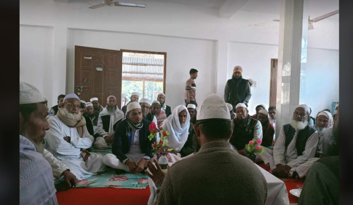 সদরপুরে রাবেয়া বসরিয়া মহিলা মাদরাসার খতমে বুখারী সম্পন্ন