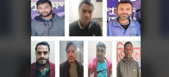 সুনামগঞ্জে "অপারেশন ডেভিল হান্ট" অভিযানে যুবলীগ ও ছাত্রলীগের ৭ জন গ্রেপ্তার
