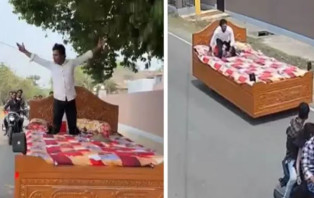 যে কারণে ভাইরাল সেই 'চলমান-খাট' জব্দ করলো পুলিশ