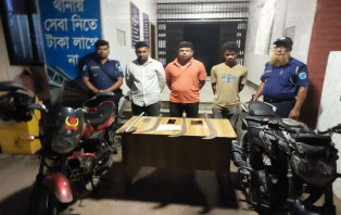 আলফাডাঙ্গা সংঘবদ্ধ অপরাধ চক্রের চার সদস্য আটক  