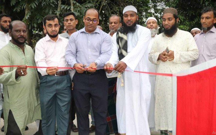 নলছিটিতে স্থানীয়দের স্বস্তি ফেরাতে ইউএনওর হাত ধরে উন্নয়নের যাত্রা