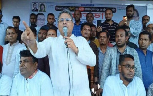 'শেখ হাসিনা ক্ষমতায় থাকলে আজ আমাদের জেল খানায় থাকতে হতো'
