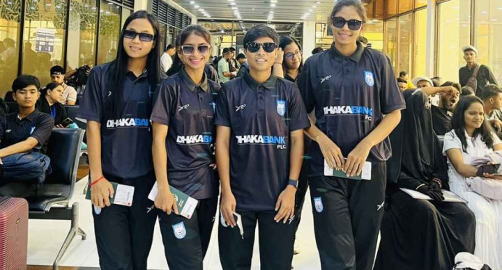 এশিয়ান কাপ বাছাইয়ে অংশ নিতে দেশ ছাড়লেন আফঈদা-সাগরিকারা