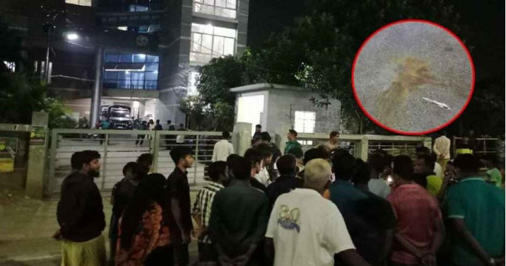 রাতে ঢাকার এক থানার সামনে ৩ ককটেল বিস্ফোরণ