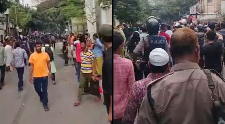 বনানীতে ছাদ থেকে পড়ে গৃহকর্মীর মৃত্যু, এলাকায় উত্তেজনা