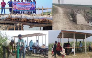 চরবাসির হৃদয়ে স্পেন প্রবাসী ইউনুছ আলী প্রামানিক