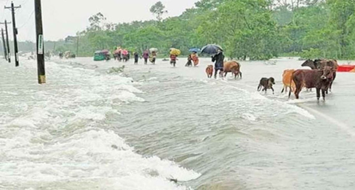 পাঁচ জেলায় বন্যার আশঙ্কা