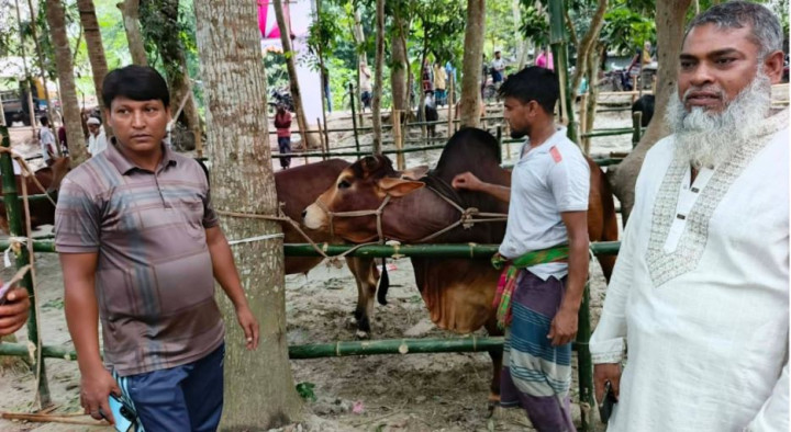 ঈদের সুরে মুখর ভাটপাড়া: গরু-ছাগলের হাঁকডাকে জমে উঠেছে পশুর হাট