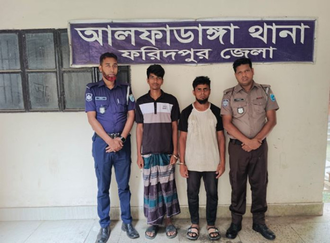 আলফাডাঙ্গায় মাদকবিরোধী অভিযানে দুই যুবকের কারাদণ্ড