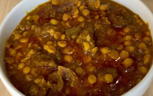 বুটের ডাল দিয়ে গরুর মাংস রান্নার রেসিপি