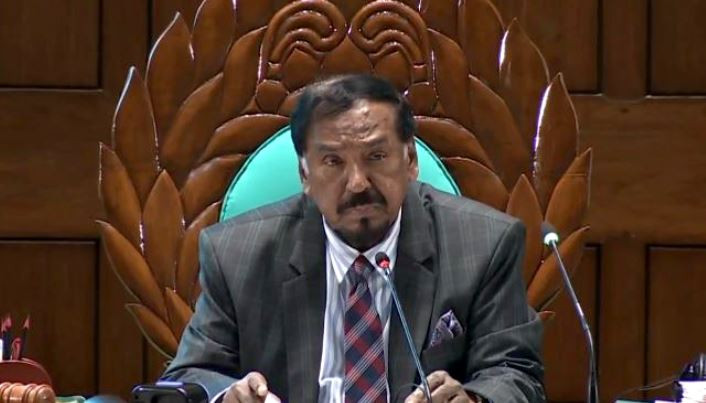রাষ্ট্রপতির পদত্যাগ: সফর সংক্ষিপ্ত করে দেশে ফিরছেন স্পিকার