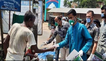 নেত্রকোনায় করোনা মোকাবিলায় শিক্ষার্থীদের স্বেচ্ছাসেবী টিম