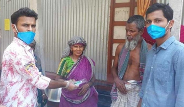 সদরপুরে করোনা প্রতিরোধে কাজ করছে ছাত্রসমাজ