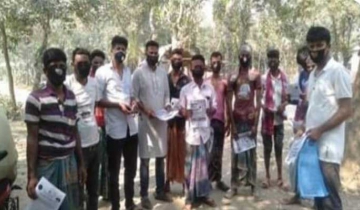 করোনা মোকাবিলায় জাককানইবি'র ছাত্রলীগ নেতা কবির