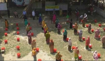 গাইবান্ধায় অক্সফ্যামের সহযোগিতায় ৫৫৫ পরিবারে হাইজিং কিটস্ বিতরণ
